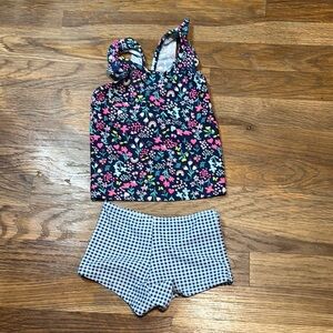 girls 2T two piece swim suit